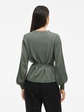 VILA VIAVA BELTED KNITTED CARDIGAN, Laurel Wreath, highres - 14111229_LaurelWreath_004.jpg