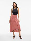 VILA HIGH WAIST MIDI SKIRT, Brick Dust, highres - 14101691_BrickDust_005.jpg