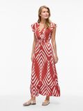 VILA V-NECK MAXI DRESS, Red Ochre, highres - 14110023_RedOchre_1218778_005.jpg