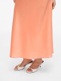VILA VIELLETTE HIGH WAIST MIDI SKIRT, Cadmium Orange, highres - 14084182_CadmiumOrange_007.jpg