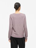 VILA VIRIL ROUND NECK KNITTED PULLOVER, Toadstool, highres - 14054177_Toadstool_972274_004.jpg