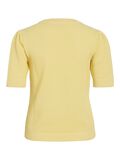 VILA KORTÆRMET STRIKKET TOP, Pale Banana, highres - 14084421_PaleBanana_002.jpg