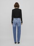 Vila À TAILLE HAUTE JEAN DROIT, Medium Blue Denim, highres - 14084730_MediumBlueDenim_1038127_004.jpg