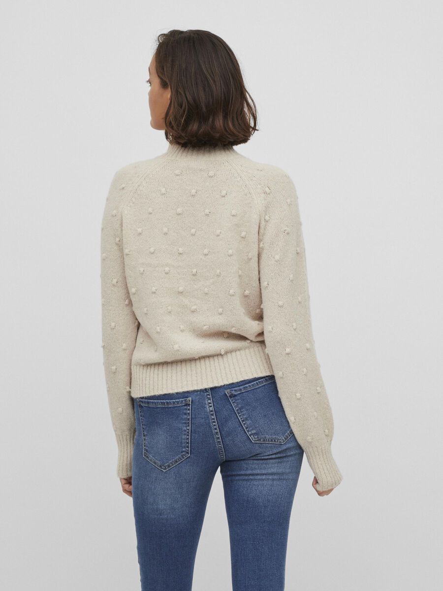 Carousel image - DETAILREICHER STRICKPULLOVER, Birch | 2