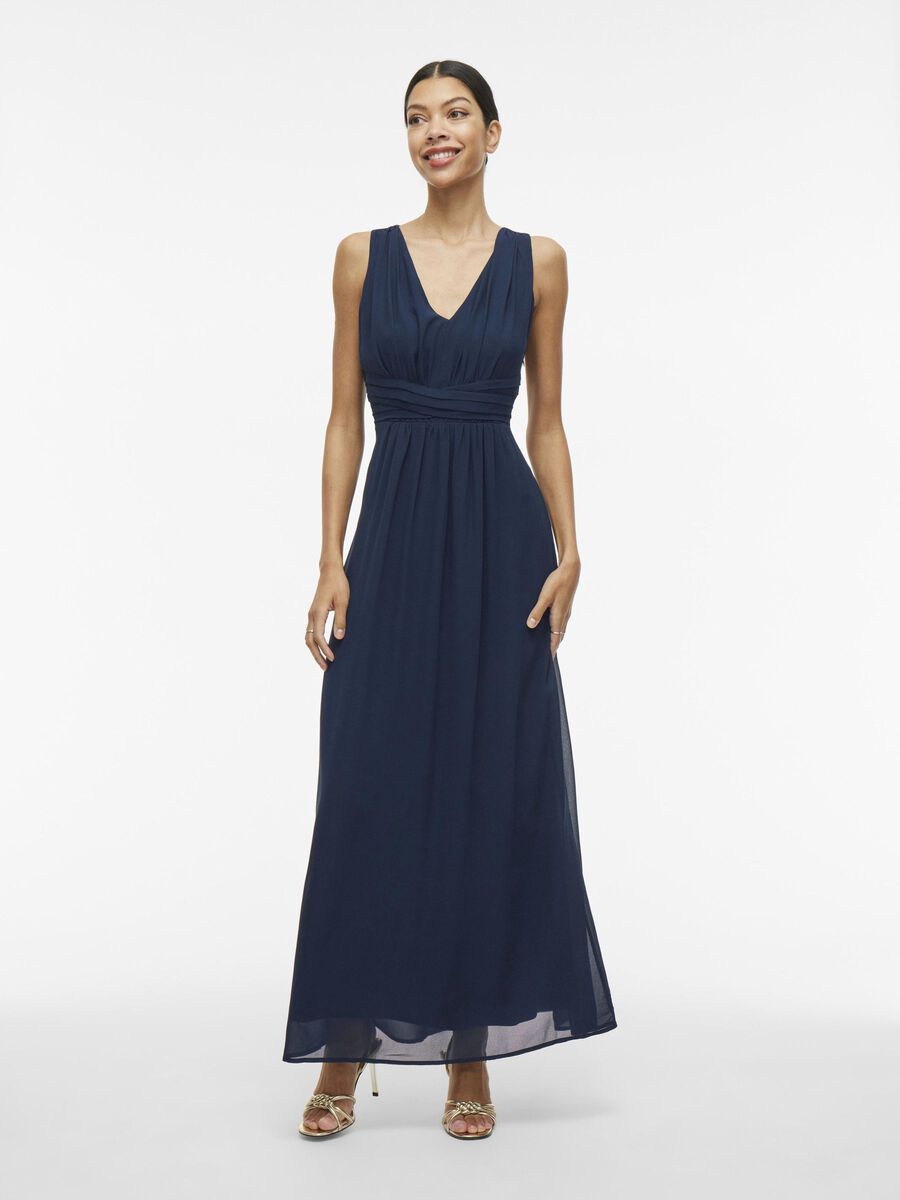 VILA SLEEVELESS MAXI DRESS, Total Eclipse, highres - 14094107_TotalEclipse_003.jpg