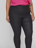 Vila CURVE - COATED LEGGINGS, Black, highres - 14074553_Black_006.jpg