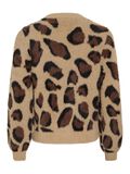 Product image thumbnail - BUTTONED KNITTED CARDIGAN, Tigers Eye | 7