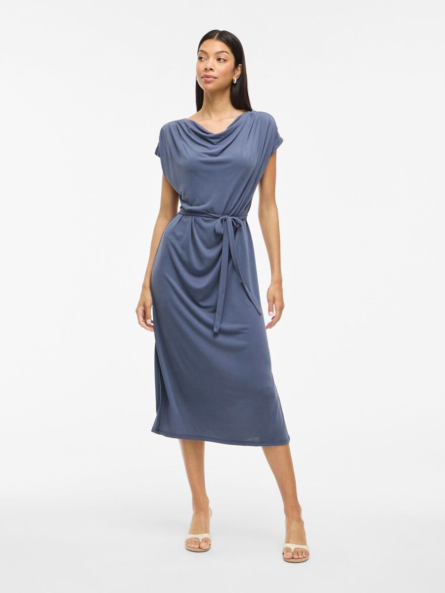 VILA VIMODALA WATERFALL MIDI DRESS, Vintage Indigo, highres - 14107642_VintageIndigo_003.jpg