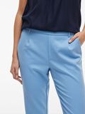 VILA VIVARONE SLIM FIT HIGH WAISTED TROUSERS, Blissful Blue, highres - 14087406_BlissfulBlue_006.jpg