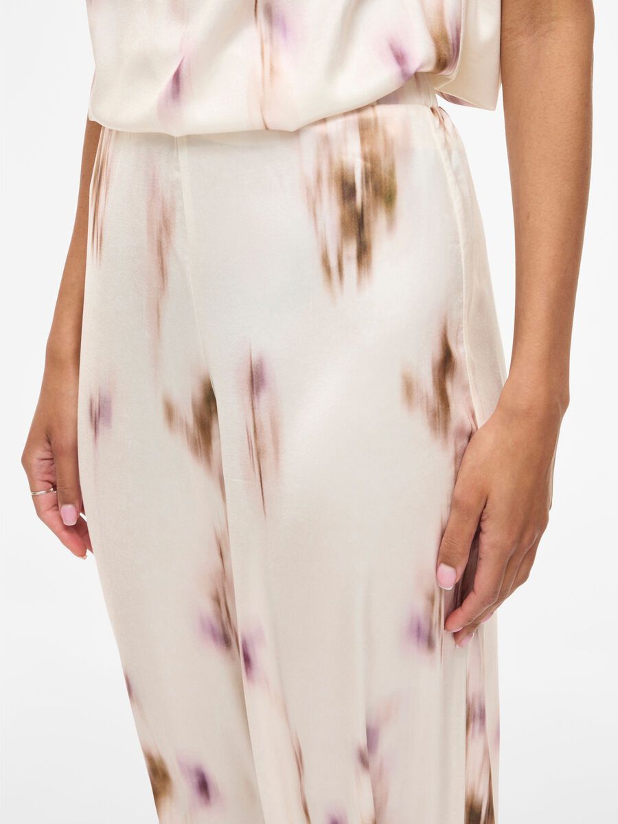 Carousel image - VIALLIUM - TAILLE HAUTE PANTALON DROIT, Snow White | 3