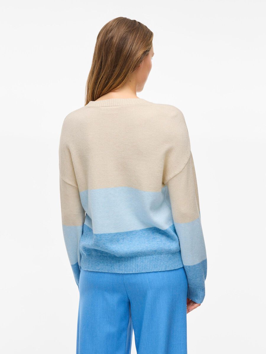VILA VIRIL PULL EN MAILLE, Blissful Blue, highres - 14106336_BlissfulBlue_1196988_004.jpg