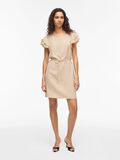Product image thumbnail - VILUVI SHORT SLEEVED SHORT DRESS, Cement | 1