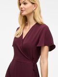 VILA VILOVIE SHORT SLEEVED WRAP DRESS, Fig, highres - 14059666_Fig_007.jpg
