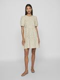 VILA SHORT SLEEVED SHORT DRESS, Egret, highres - 14098686_Egret_1120440_005.jpg