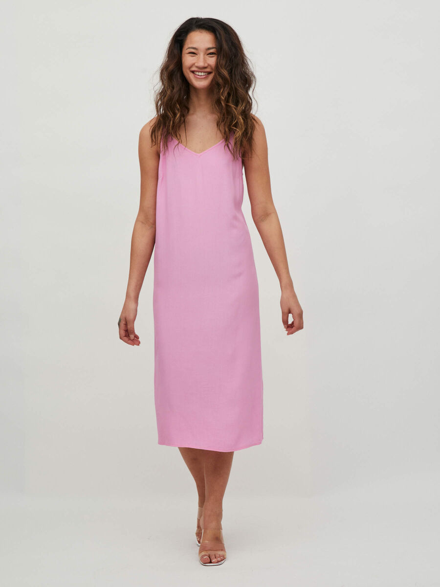 Vila ÄRMELLOSES MIDIKLEID, Fuchsia Pink, highres - 14075764_FuchsiaPink_003.jpg
