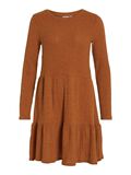 Vila LONG SLEEVE VESTITO CORTO, Pumpkin Spice, highres - 14094199_PumpkinSpice_001.jpg