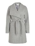 Vila AVEC LIEN À NOUER À LA TAILLE MANTEAU, Light Grey Melange, highres - 14080223_LightGreyMelange_001.jpg