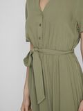 Vila SHORT SLEEVED MIDI DRESS, Oil Green, highres - 14089260_OilGreen_007.jpg