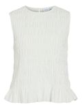 VILA VIHUSA SLEEVELESS SMOCK TOP, Cloud Dancer, highres - 14112270_CloudDancer_001.jpg