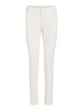VILA À TAILLE MI-HAUTE JEAN SKINNY, White Denim, highres - 14100666_WhiteDenim_001.jpg
