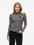 VILA VIRIKA HIGH NECK LONG SLEEVED TOP, Medium Grey Melange, highres - 14107470_MediumGreyMelange_1200102_003.jpg