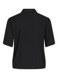 VILA SHORT SLEEVED SHIRT, Black, highres - 14102507_Black_002.jpg