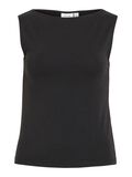 VILA BOATNECK SLEEVELESS TOP, Black, highres - 14109693_Black_001.jpg