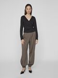 VILA LONG SLEEVED WRAP TOP, Black, highres - 14109867_Black_005.jpg