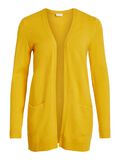 VILA VIRIL BASIC STRICK STRICKJACKE, Golden Rod, highres - 14044041_GoldenRod_593650_001.jpg