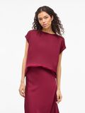 Product image thumbnail - VIELLETTE SHORT SLEEVED TOP, Anemone | 1