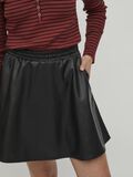 Vila COATED MINI SKIRT, Black, highres - 14075919_Black_006.jpg