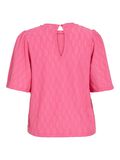 VILA VIASHINA ROUND NECK SHORT SLEEVED TOP, Sangria Sunset, highres - 14110247_SangriaSunset_002.jpg