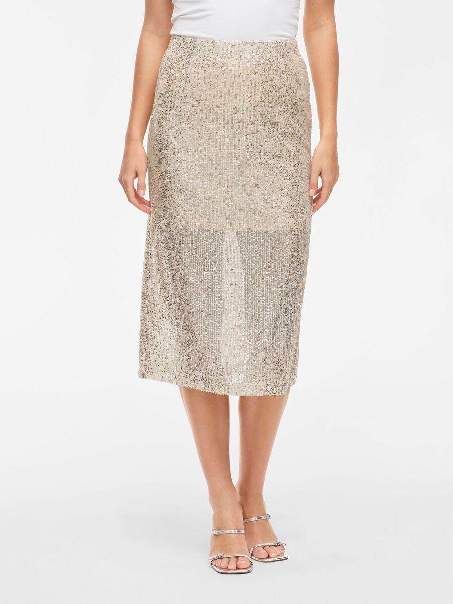 VILA VIHIRID SEQUIN MIDI SKIRT, Birch, highres - 14112238_Birch_1235395_003.jpg