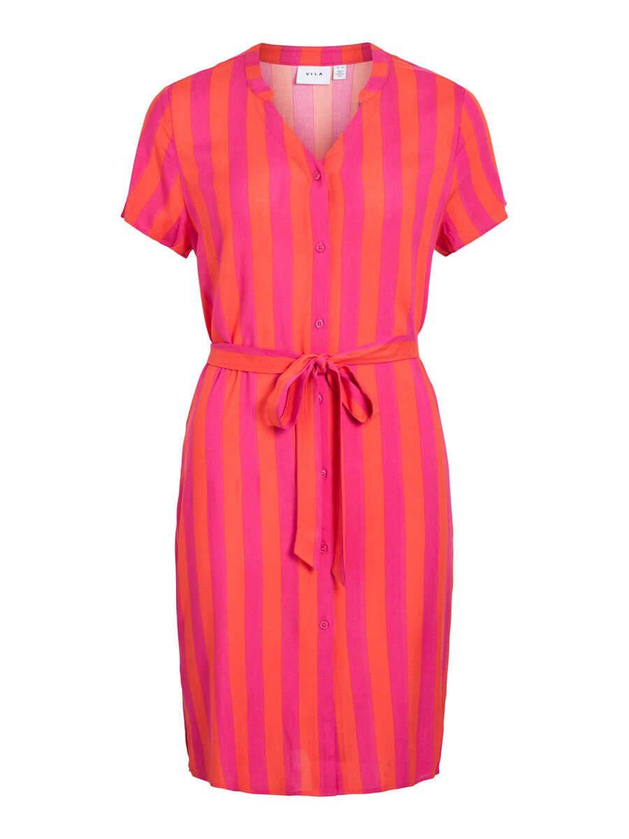 VILA KURZ BLUSENKLEID, Tigerlily, highres - 14109686_Tigerlily_1212414_001.jpg