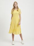 Vila SHORT SLEEVED RUFFLE MIDI DRESS, Sunshine, highres - 14055570_Sunshine_005.jpg