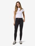 Noisy May NMCALLIE HIGH WAIST SKINNY FIT JEANS, Dark Grey Denim, highres - 27012742_DarkGreyDenim_007.jpg
