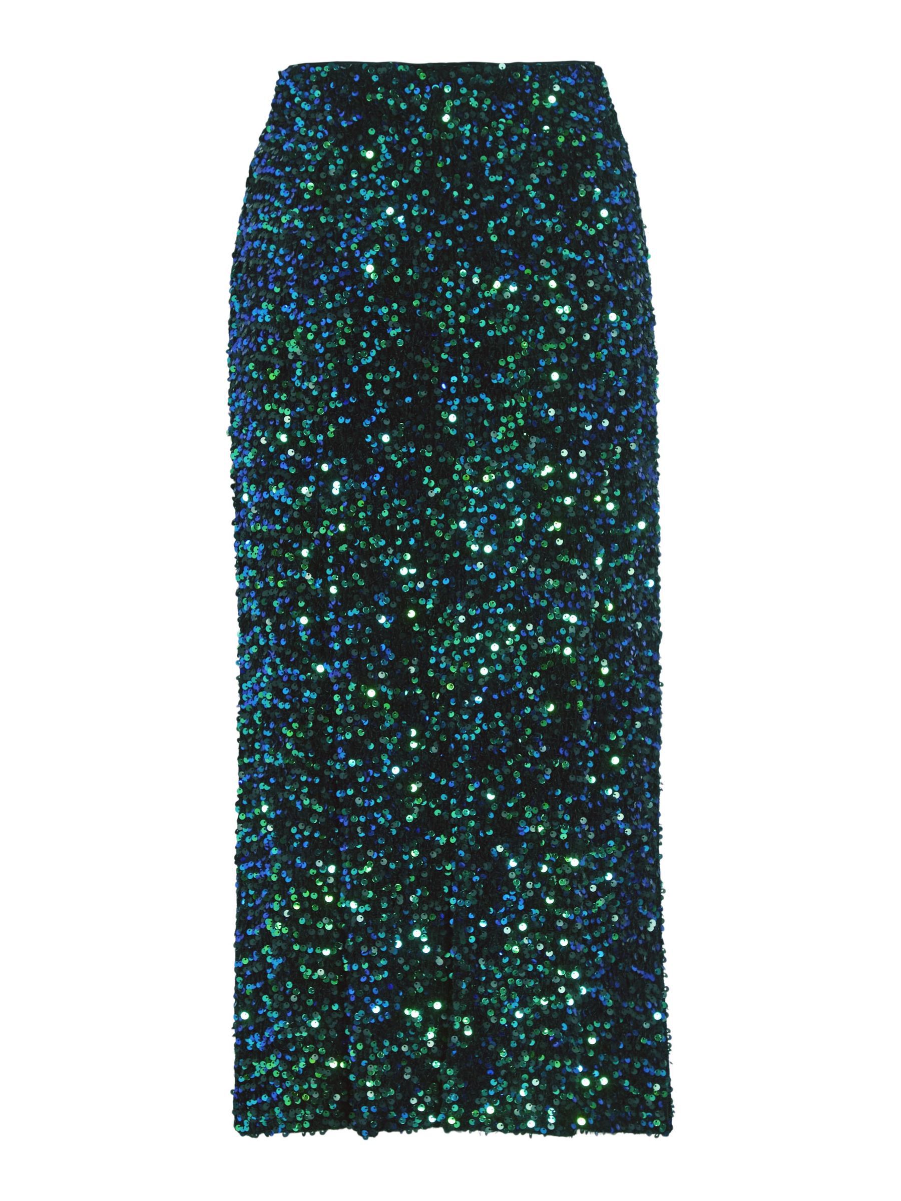 River inetec island sequin pencil skirt