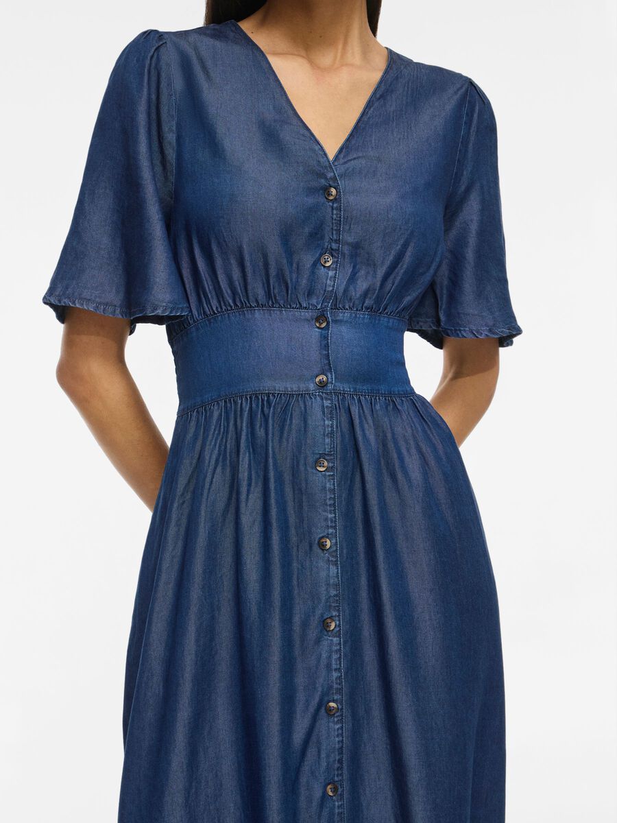 Carousel image - MIDIKJOLE, Dark Blue Denim | 3