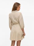 VILA VILANIA SHORT SHIRT DRESS, Feather Gray, highres - 14105431_FeatherGray_004.jpg