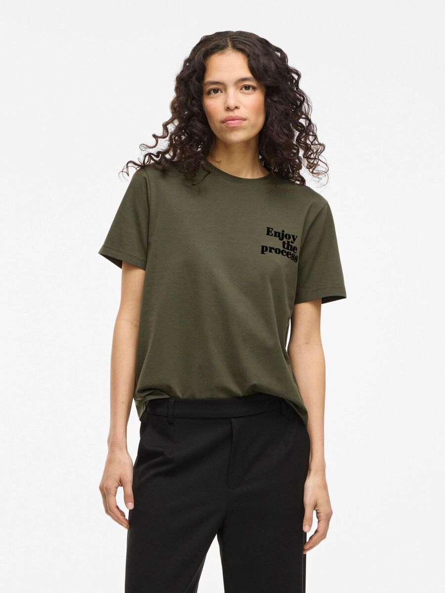 VILA VINORA ROUND NECK T-SHIRT, Deep Depths, highres - 14103448_DeepDepths_1221800_003.jpg