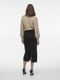 VILA HIGH WAIST MIDIROCK, Black, highres - 14106083_Black_004.jpg
