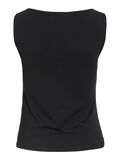 Product image thumbnail - VIEMILIE BOATNECK SLEEVELESS TOP, Black | 6