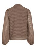 Vila HIGH NECK SHIRT, Brown Lentil, highres - 14090583_BrownLentil_002.jpg