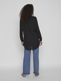 Vila LONG LOOSE FIT SHIRT, Black, highres - 14054702_Black_004.jpg