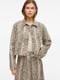 VILA SNAKE PRINT DENIM JACKET, Birch, highres - 14110974_Birch_1226170_007.jpg