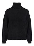 Vila TURTLENECK KNITTED PULLOVER, Black, highres - 14074301_Black_001.jpg