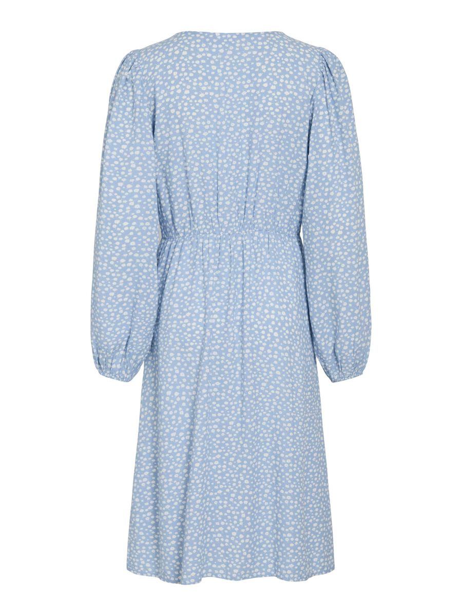 VILA VIANNA LONG SLEEVED MIDI DRESS, Kentucky Blue, highres - 14110876_KentuckyBlue_1224348_002.jpg