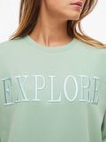 VILA RONDE HALS SWEATSHIRT, Silt Green, highres - 14105234_SiltGreen_1182205_006.jpg