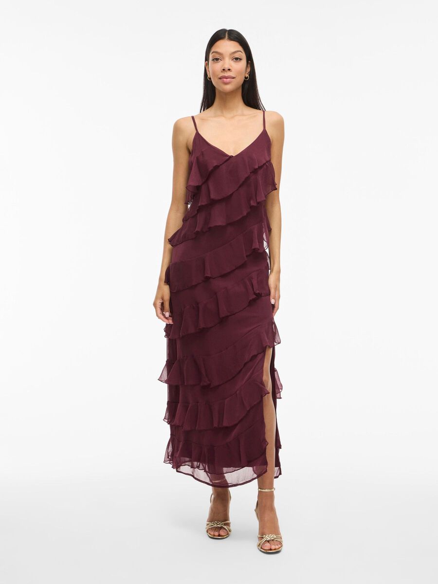 VILA BRETELLE ROBE LONGUE, Fig, highres - 14109420_Fig_003.jpg
