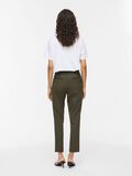 Product image thumbnail - VIVARONE SLIM FIT HIGH WAISTED TROUSERS, Forest Night | 2